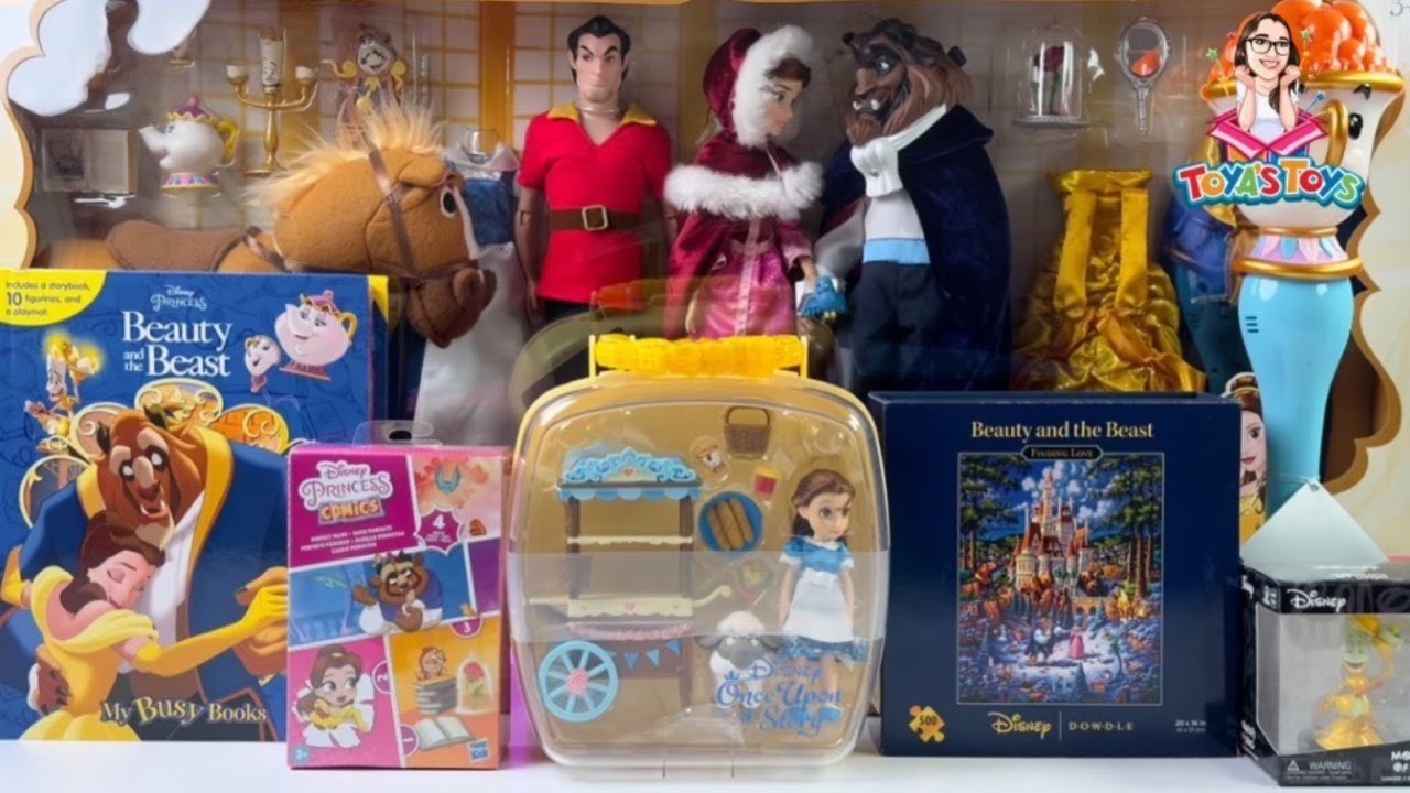 Unboxing and Review of Disney Beauty and the Beast Toys Collection