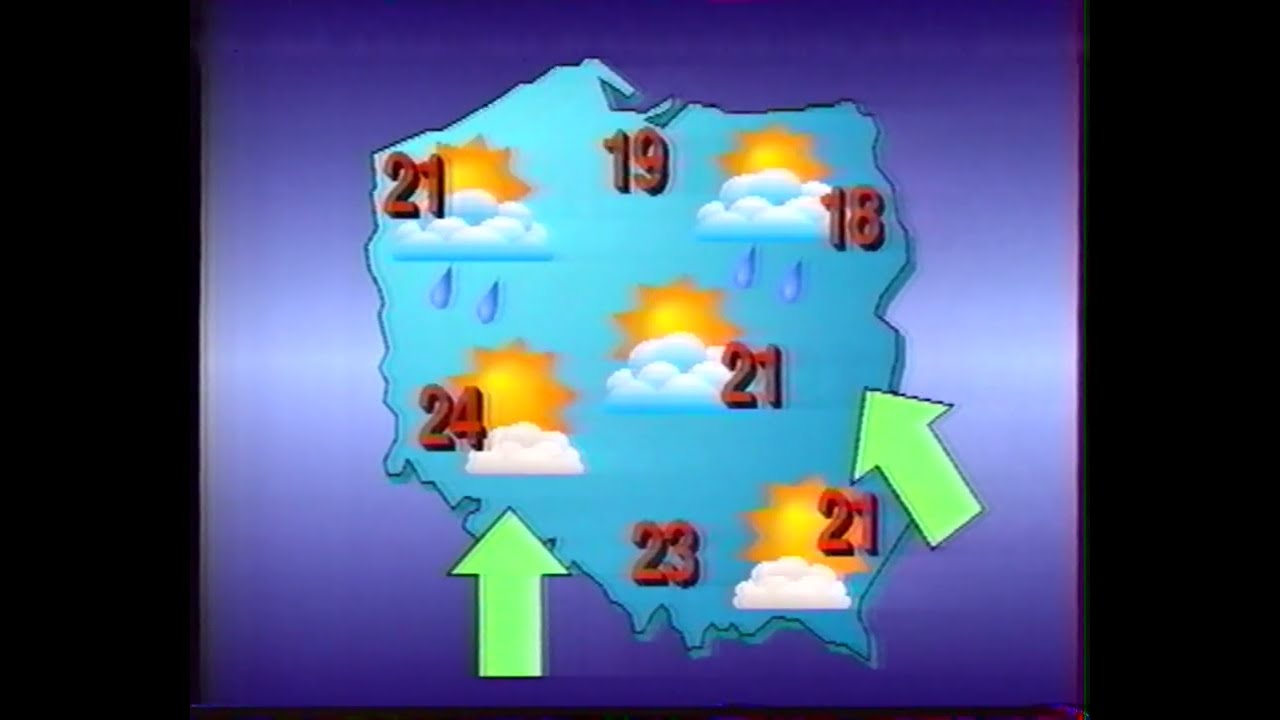 2 - Zegar, wydarzenia dnia, plansza TV Gdańsk (25.09.1992)