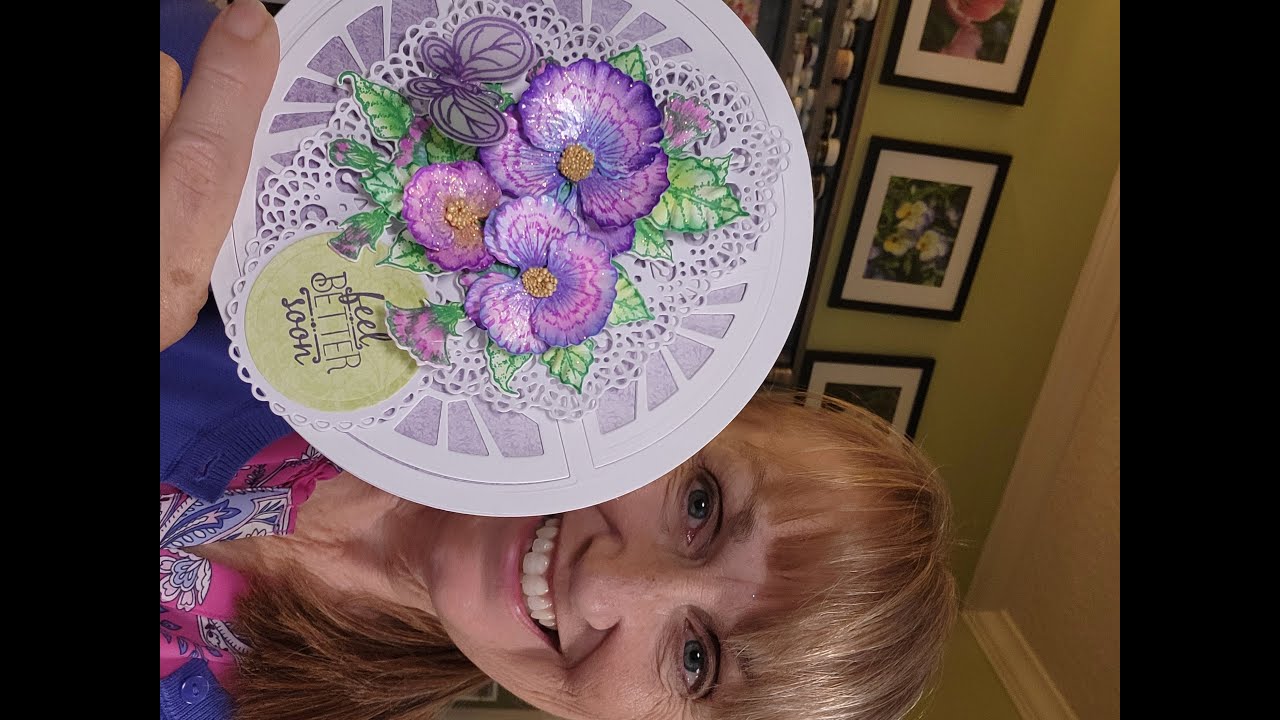 Creating with the Cheery Pansy