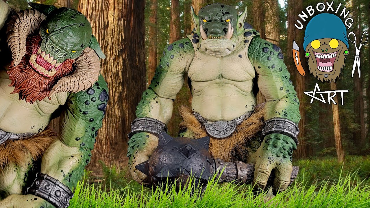 Mythic Legions All Stars 4 Forest Troll 2.0 Unboxing and Review
