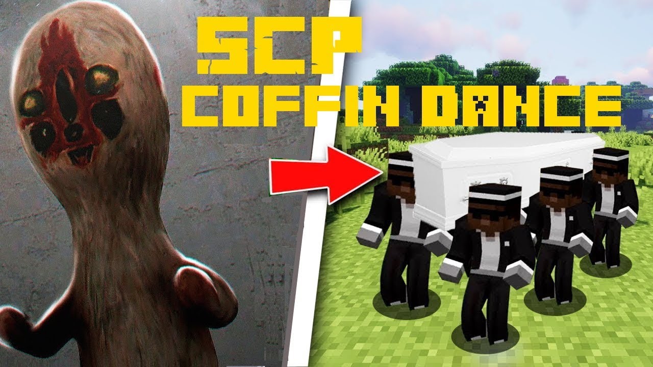COFFIN DANCE IN MINECRAFT - SCP SCULPTURE - WE'LL BE RIGHT BACK