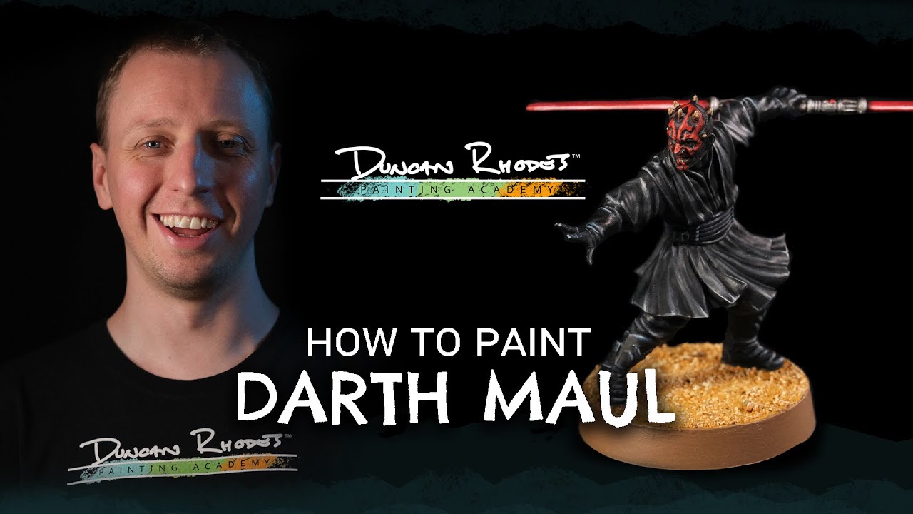 How to Paint: Darth Maul.