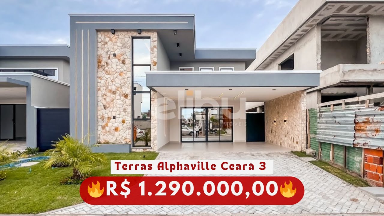 Casa Térrea Maravilhosa na Cidade Alpha | Terras Alpha Ceará