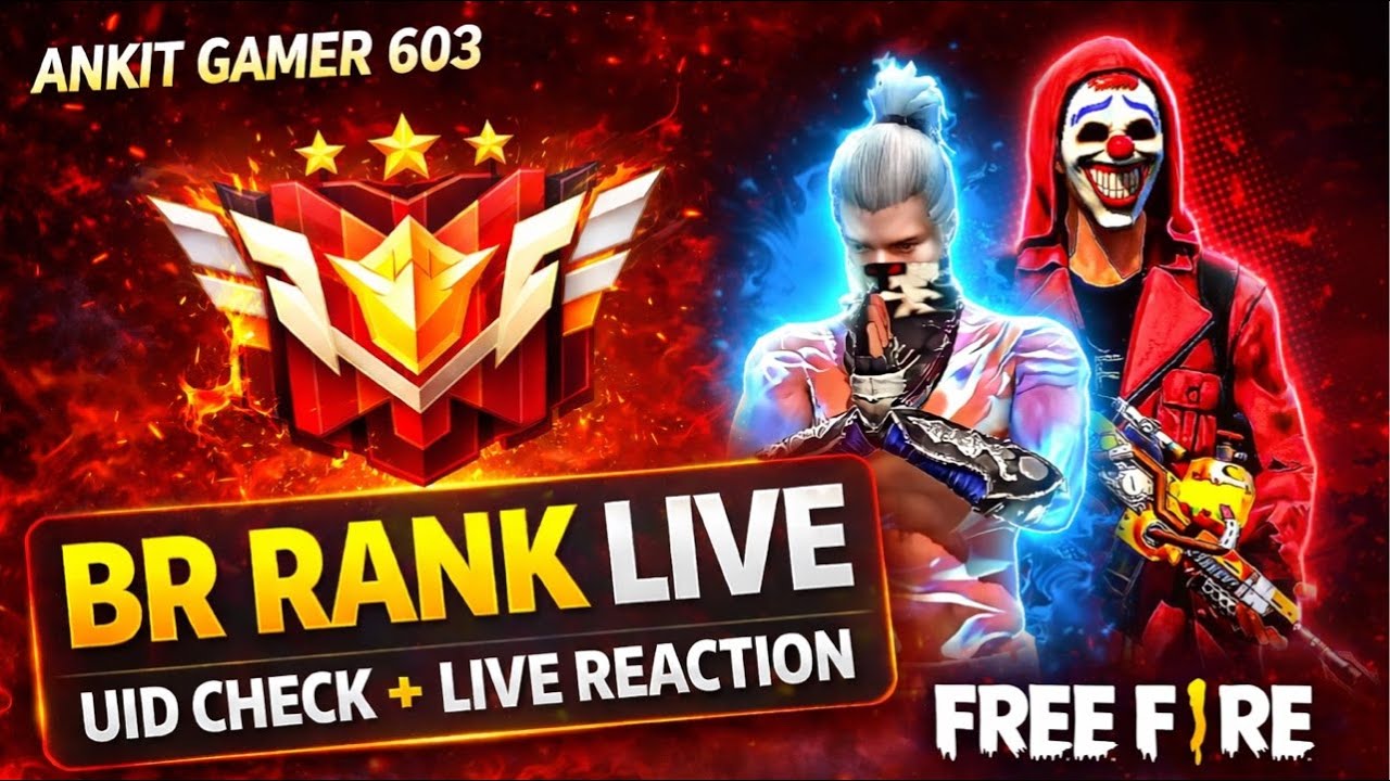 LAST MATCH FOR HEROIC 😱 | BR RANK PUSH LIVE 🔥 | ANKIT GAMER 603