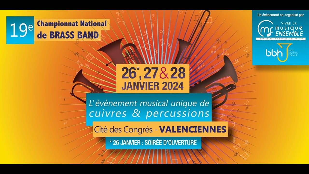 Championnat national de Brass Band 2024  2ème jour