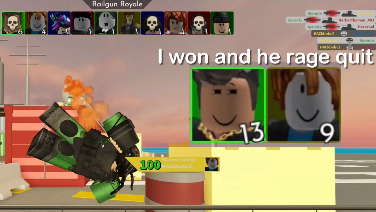 Annoying Hacker Loses And Rage Quit In Arsenal