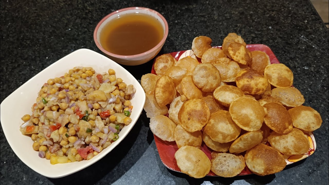 Pani Puri Recipe | Street Style Gol Gappay at Home | Crispy & Chatpati Pani Puri