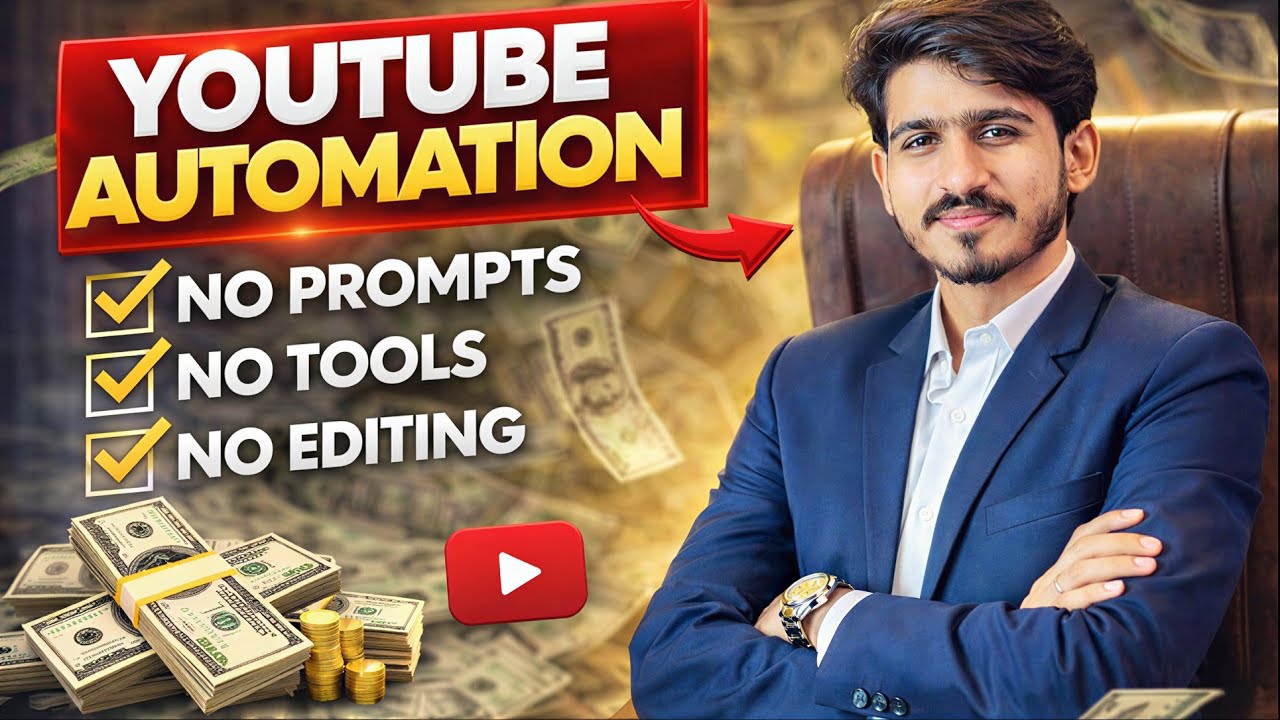 ⚡ How to Start YT AUTOMATION Free The Lazy Way to YouTube Automation — Free and Fast