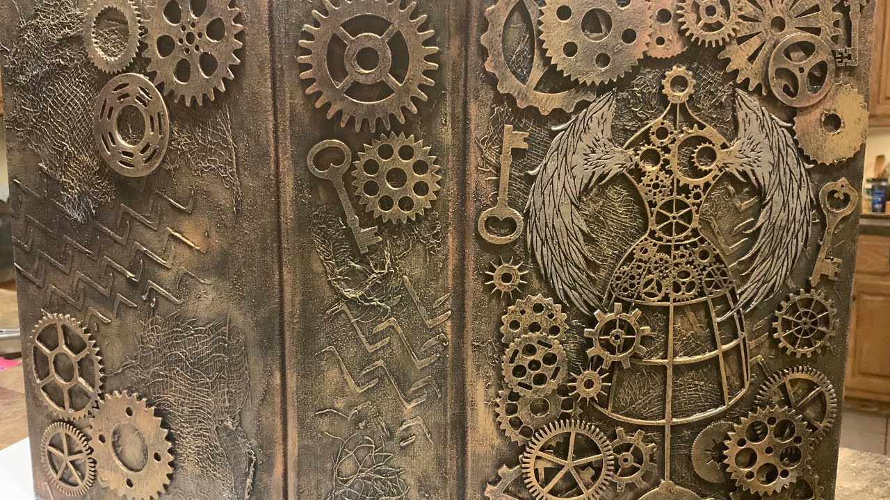Steampunk Junk Journal & Steampunk Art Journals: PART 1