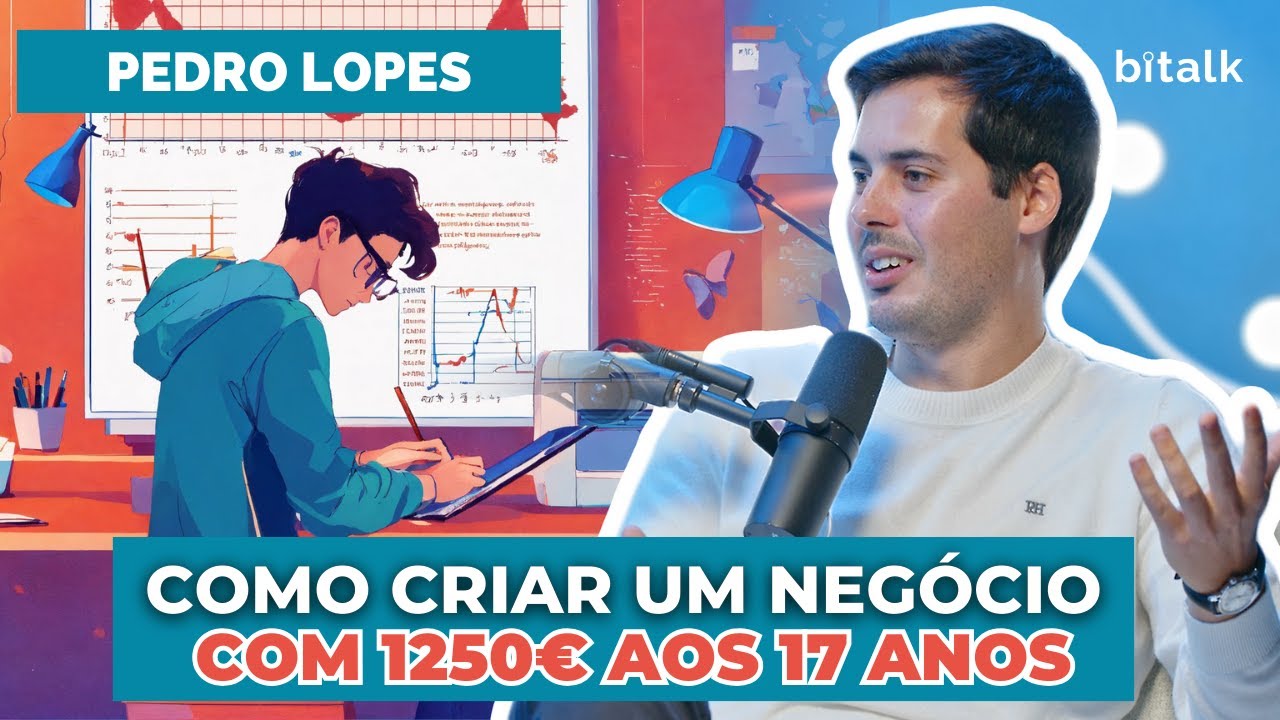 #165: COMO CRIAR UM NEGÓCIO COM 1250€ AOS 17 ANOS c/ Pedro Lopes