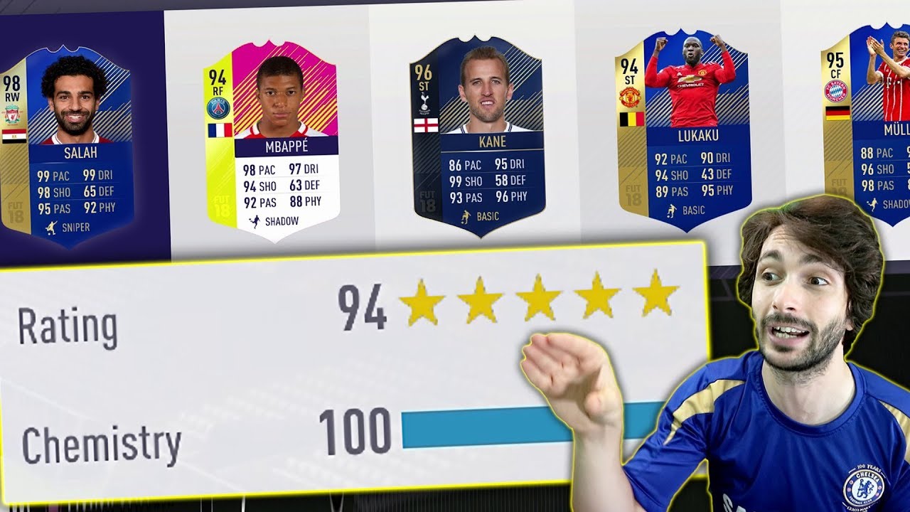 NAPRAVIO SAM 194 DRAFT!! FIFA 18 Ultimate Team