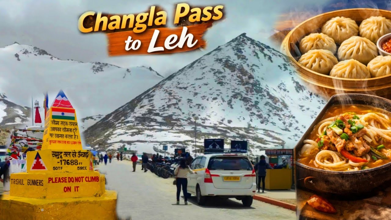 Changla pass ladakh | Pangong lake to leh | Ladakh roadtrip | Pangong lake to changla pass