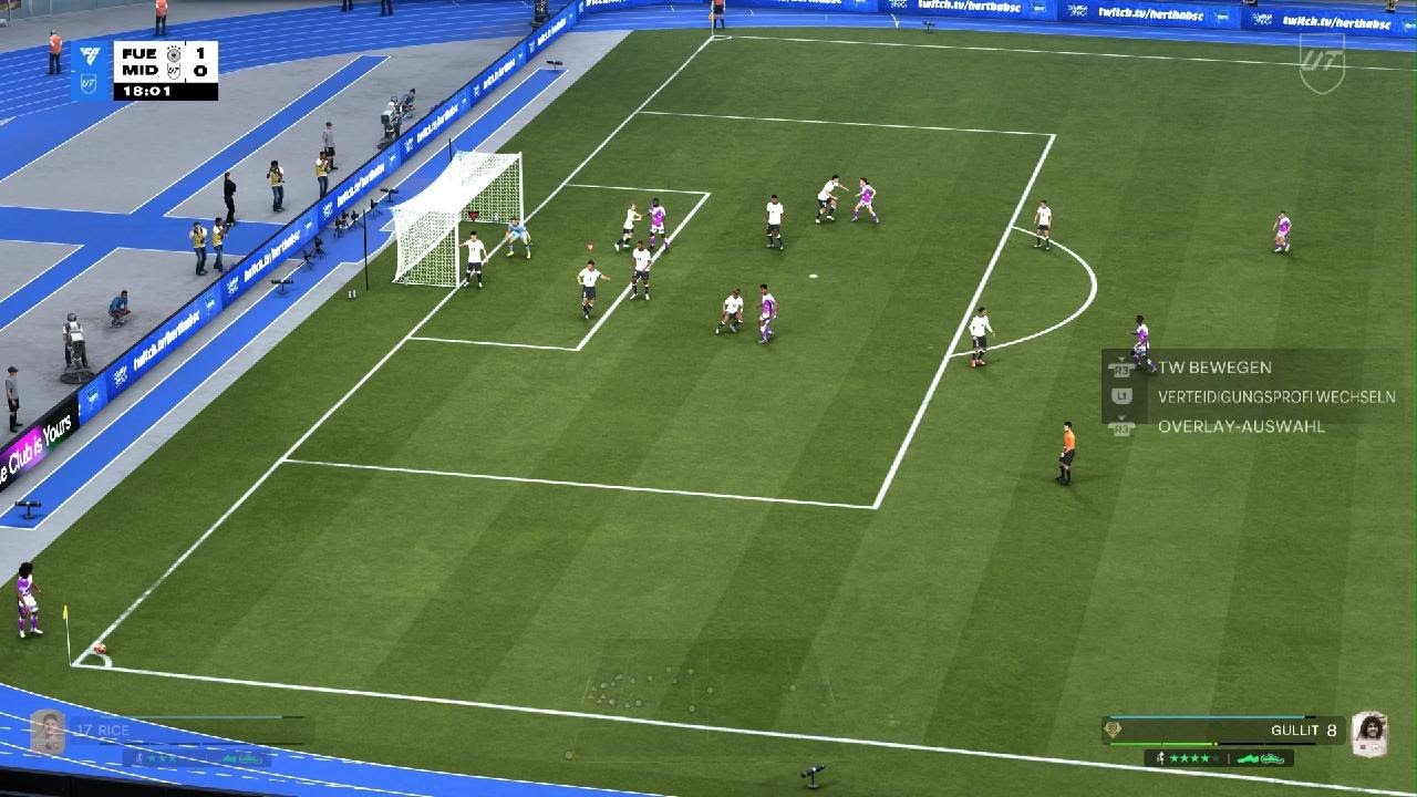 EA SPORTS FC 26 Squad Battle mit Auge gespielt