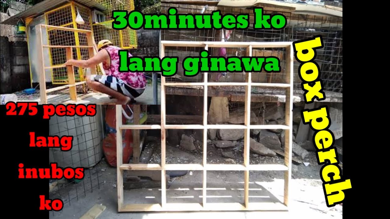 275PESOS,BOX PERCH IN 30MINUTES LANG GINAWA