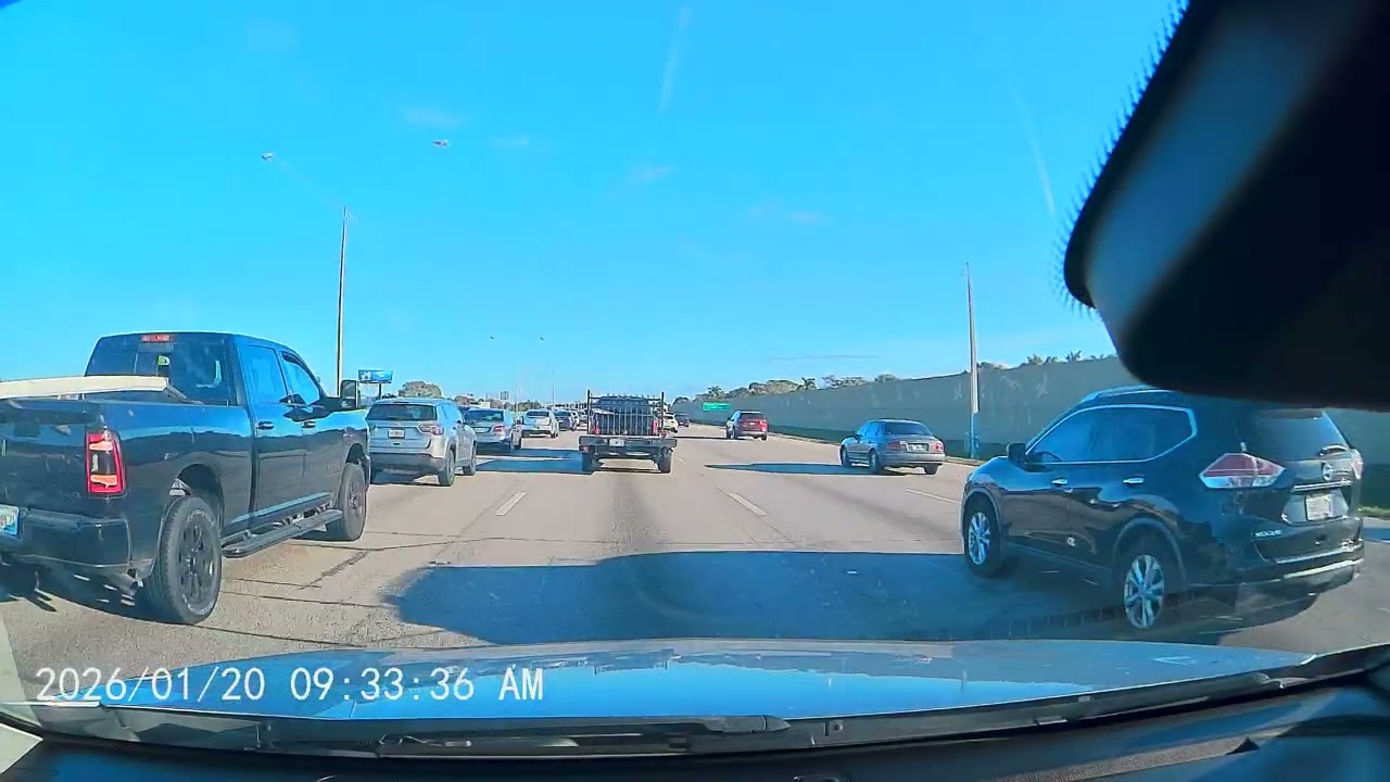 ICE Everywhere in Florida?! Dashcam Captures the Moment Drivers Panic
