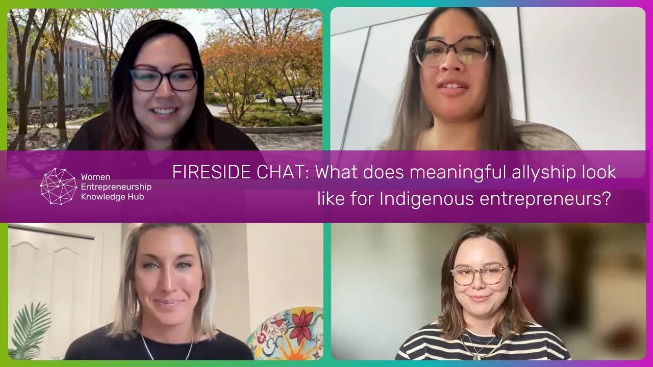 Fireside Chat: What does meaningful allyship look like for Indigenous entrepreneurs?