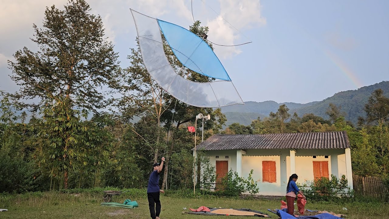 Làm diều layangan lapangan, và làm chiếc mòng