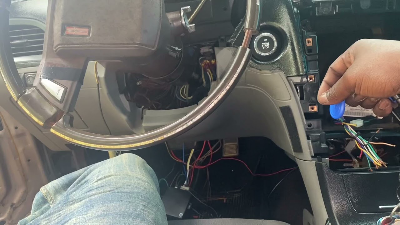 Installing a push start in a 1984 Cutlass