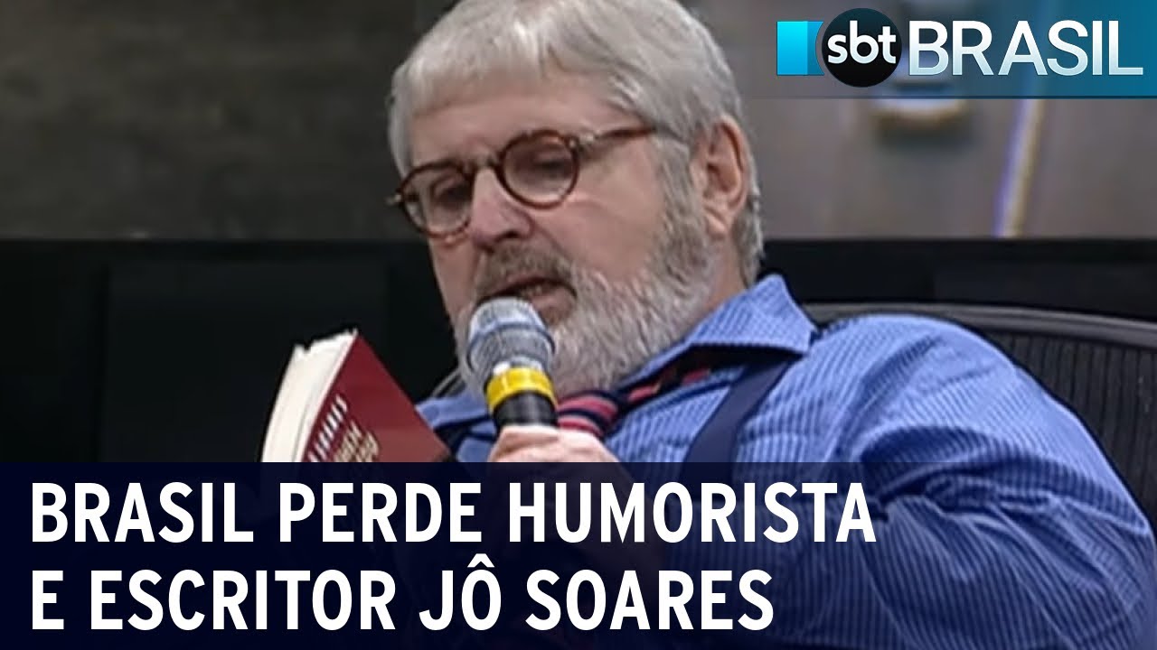 Brasil perde humorista e escritor Jô Soares, aos 84 anos | SBT Brasil (05/08/22)