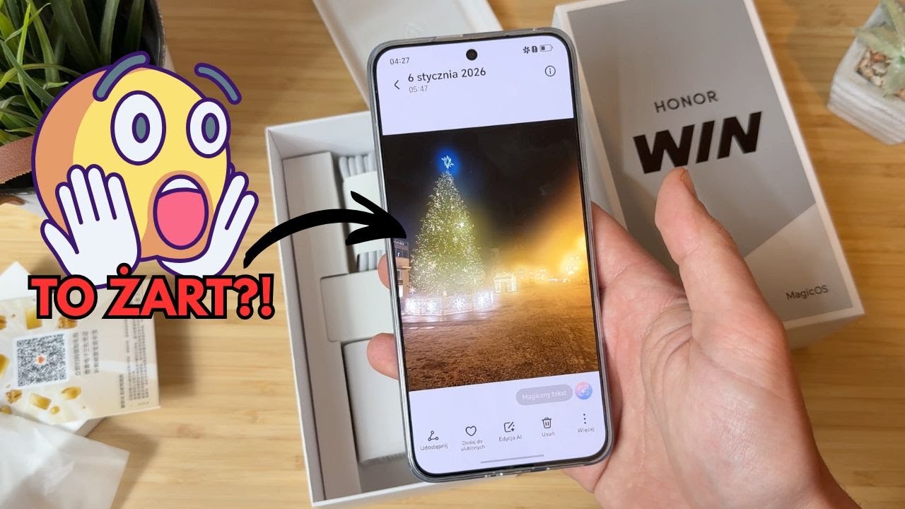 Honor WIN – Pierwsze wrażenia i... wielka wpadka z aparatem.