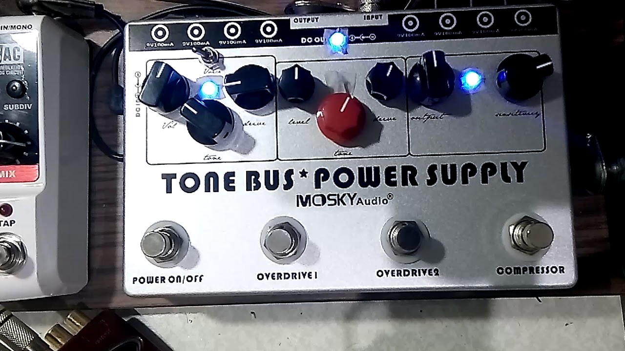 Mosky Audio Tone Bus * Power Supply sound test.