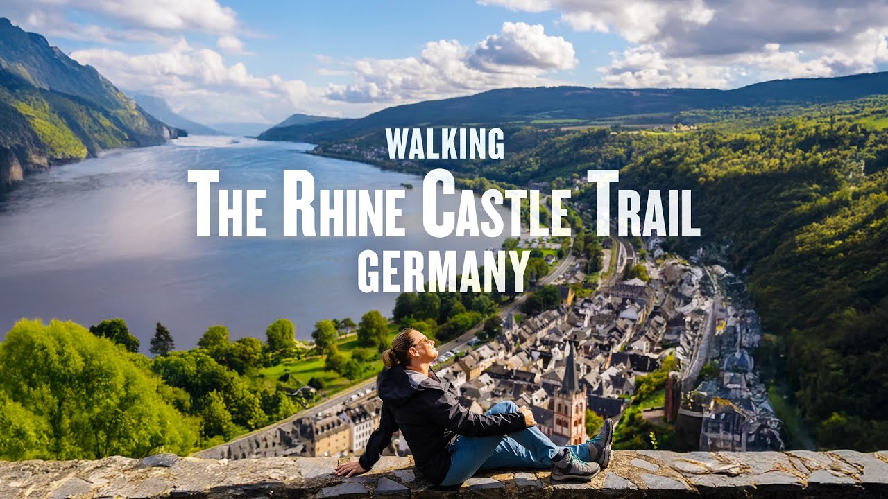 Review of Hiking the Rhine River Castle Trail, Germany | 4K | 13-stage Trek Guide to Rheinburgenweg