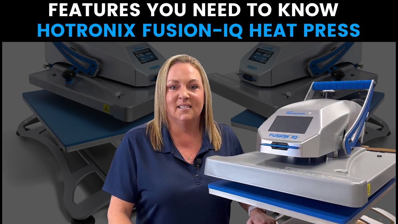 Features You Need To Know | Hotronix Fusion-IQ Heat Press