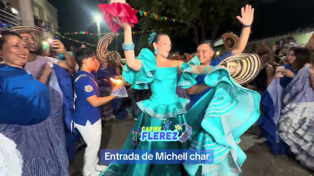 Entrada de michelle char !! Cumbia ! 