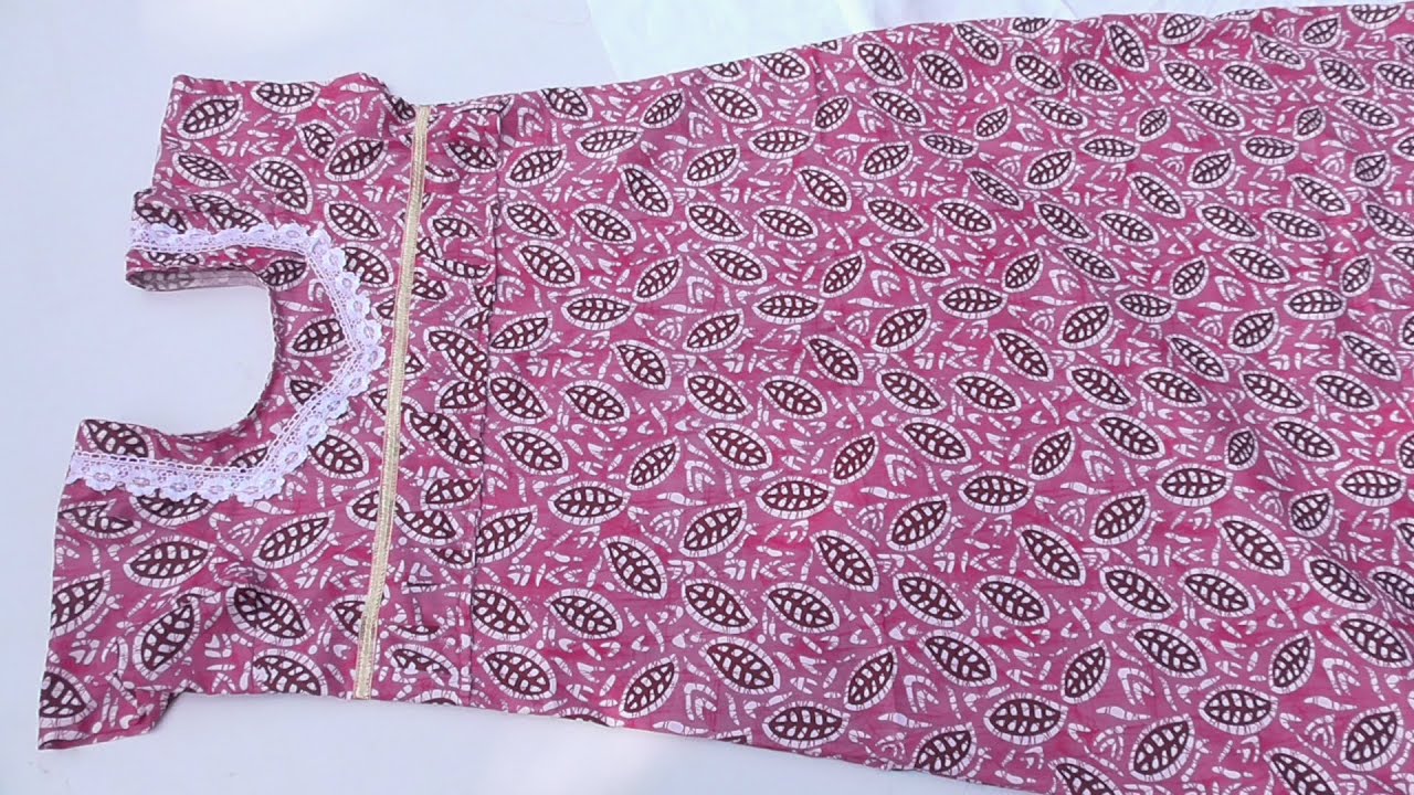 Nighty designs 10 : Double zip feeding nighty | Feeding nighty cutting and stitching in Tamil