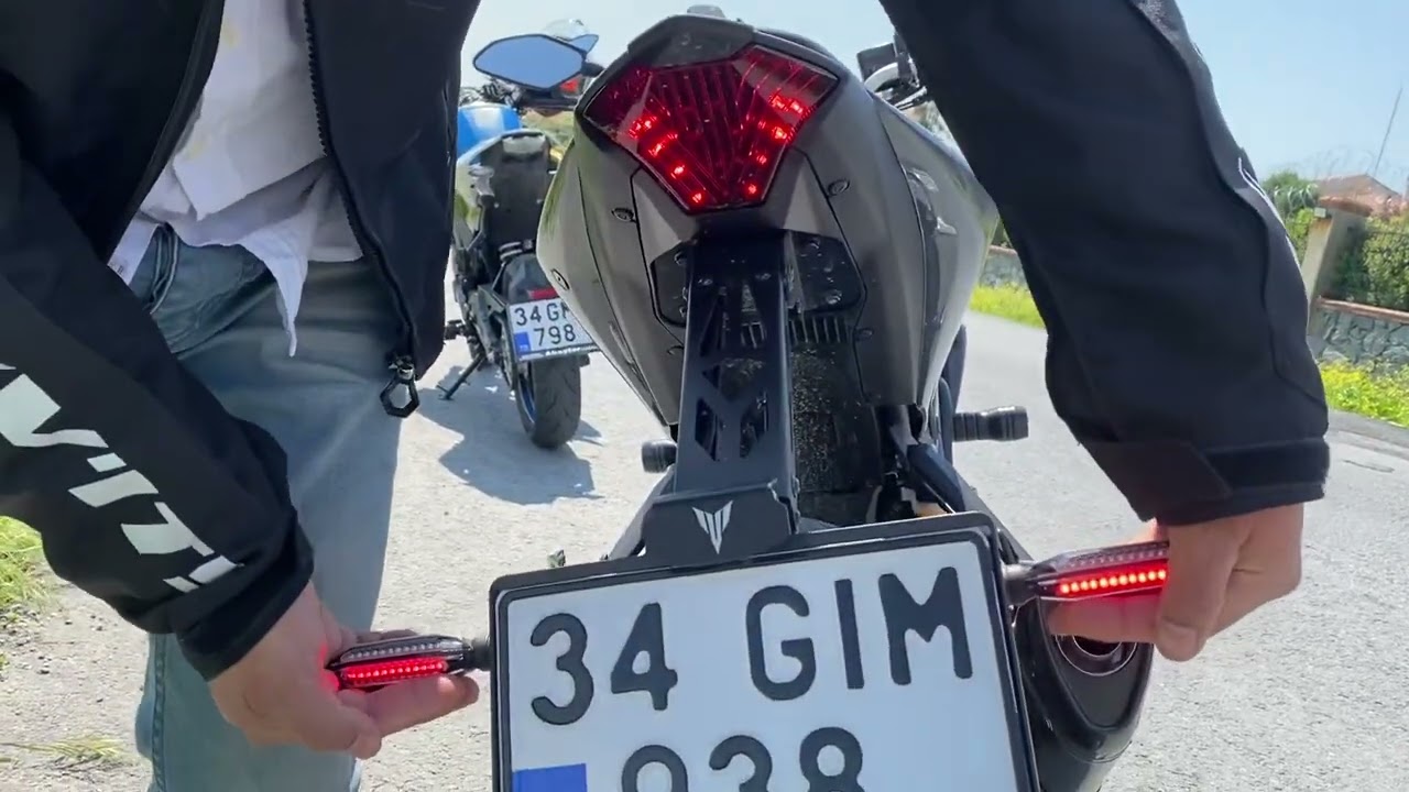Mt 25 akrapoviç aksesuar lı