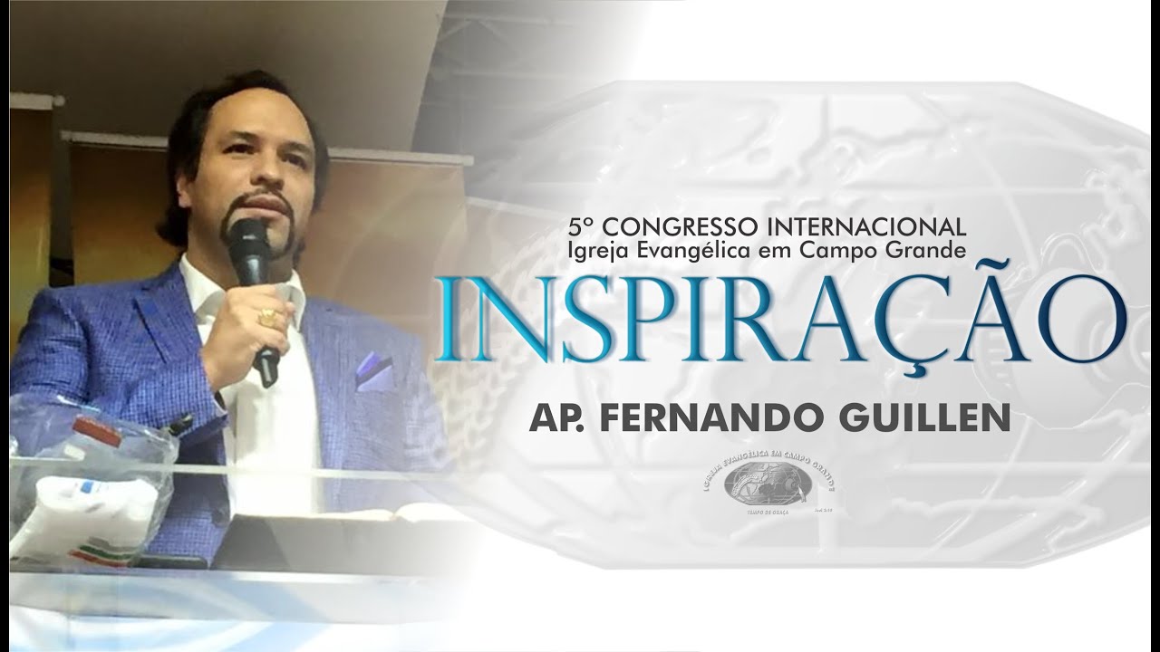 Enchendo as Taças - Ap. Fernando Guillen - 17h - IECG