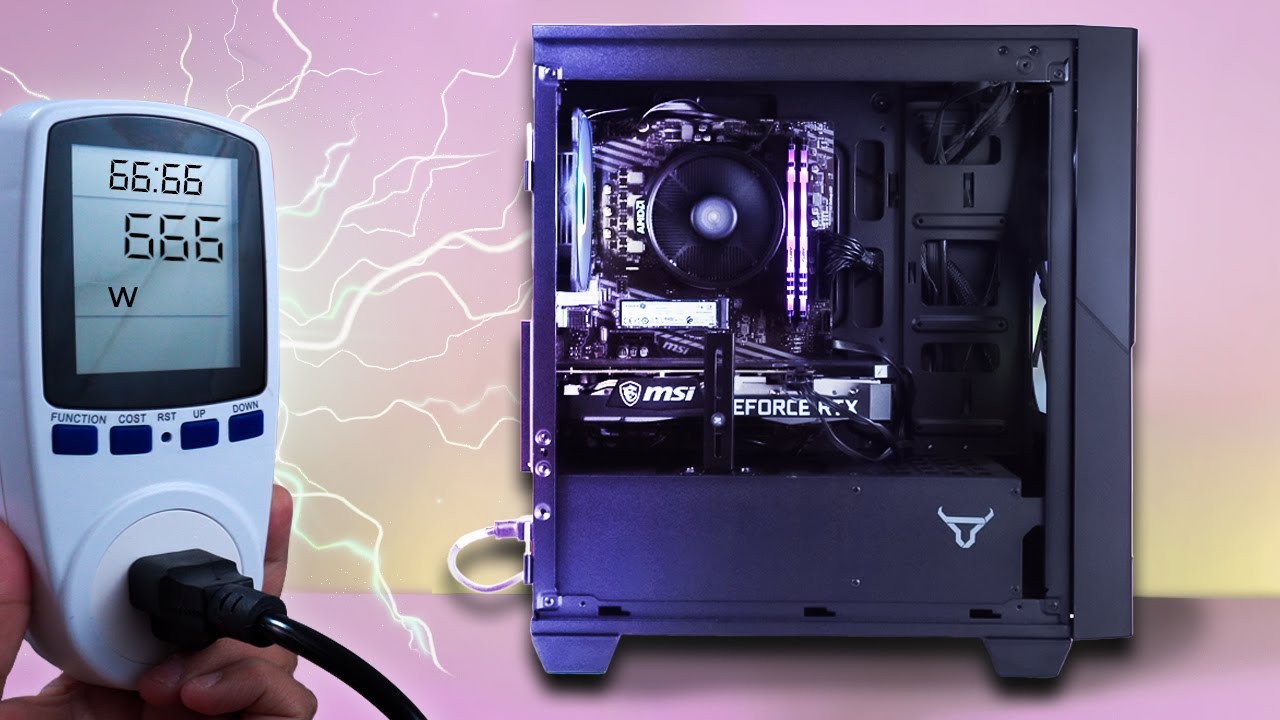¿Cuántos ENERGÍA consume realmente una PC GAMER?