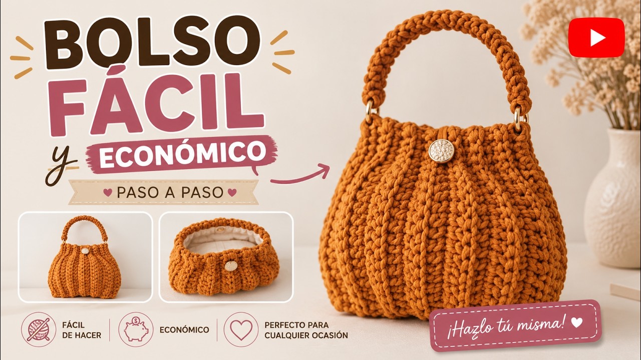 Bolso  económico y fácil | Step by Step Easy Bag