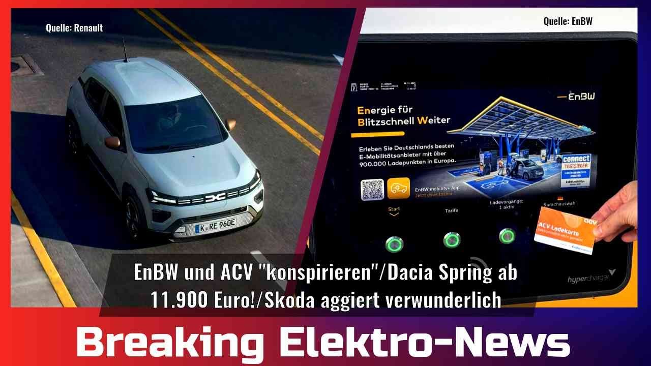 Breaking Elektro-News: EnBW und ACV 