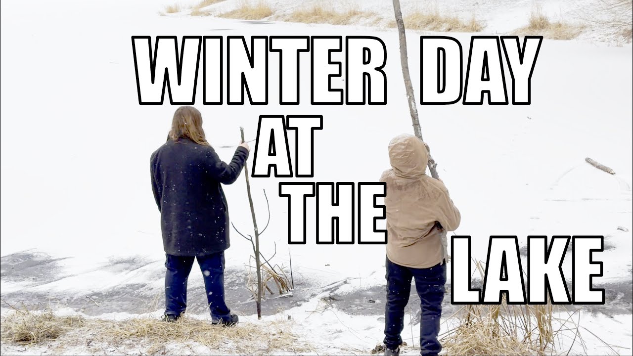 FROZEN Lake Sounds, Mall CHAOS, European Deli Sandwiches, & Night Skiing - Winter Family Vlog