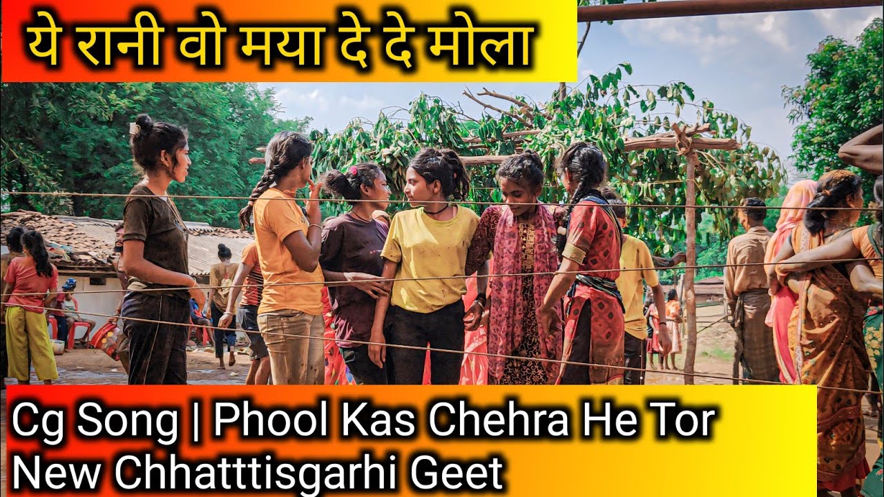 Phool Kas Chehra He Tor | New Chhatttisgarhi Geet फुल कस चहरा हे तोर Y.K Dhumal mohgaon #aadiwashi