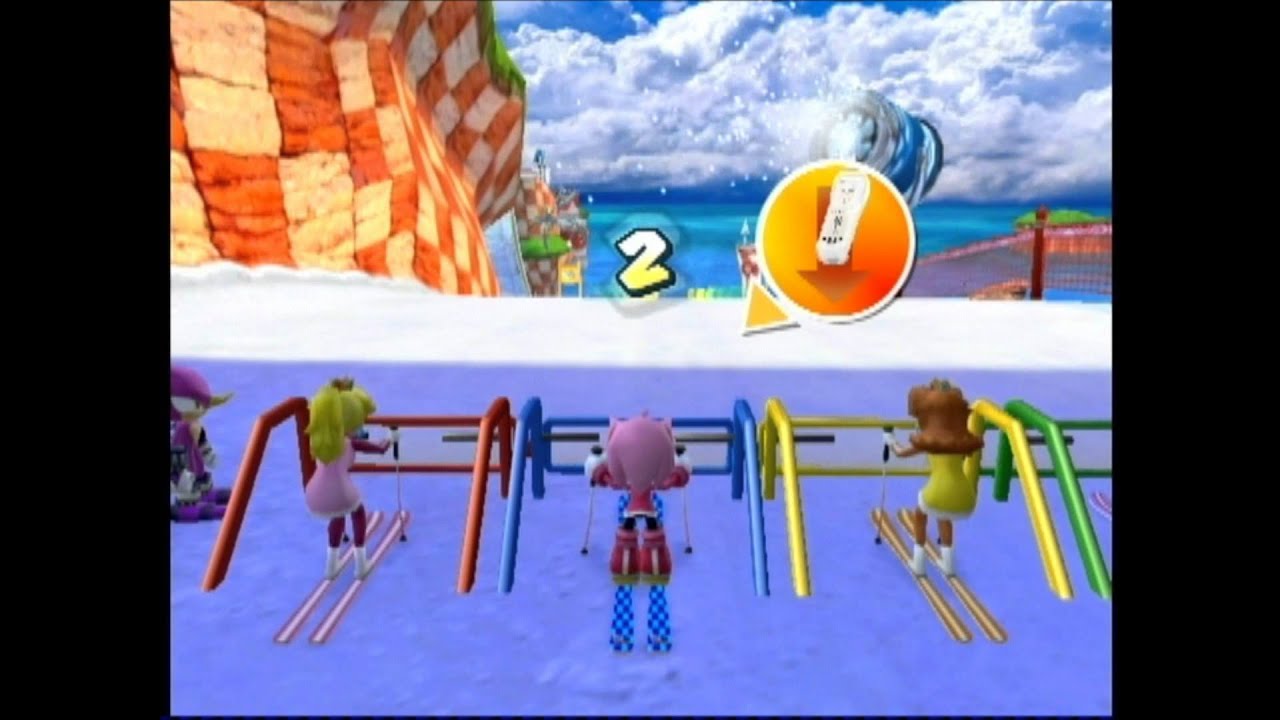 Mario & Sonic at the Olympic Winter Games: Dream Event - Dream Alpline