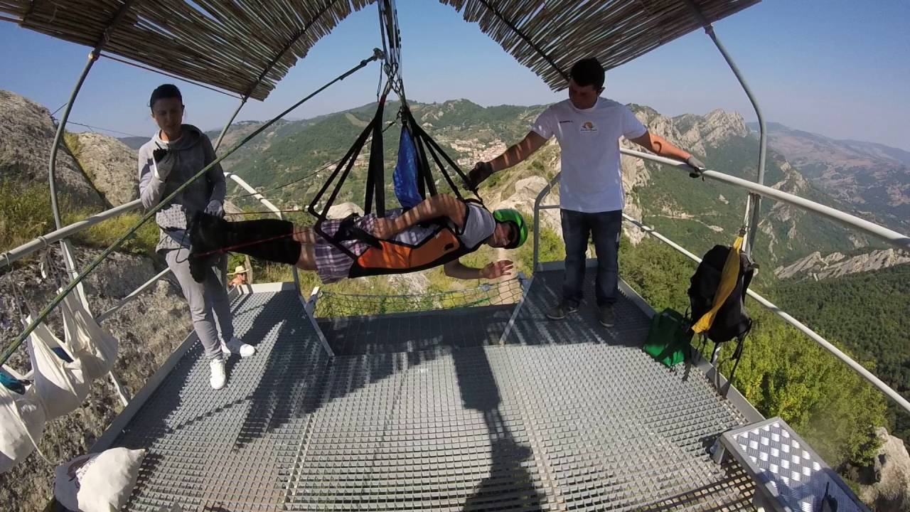 Volo dell'angelo Pietrapertosa-Castelmezzano