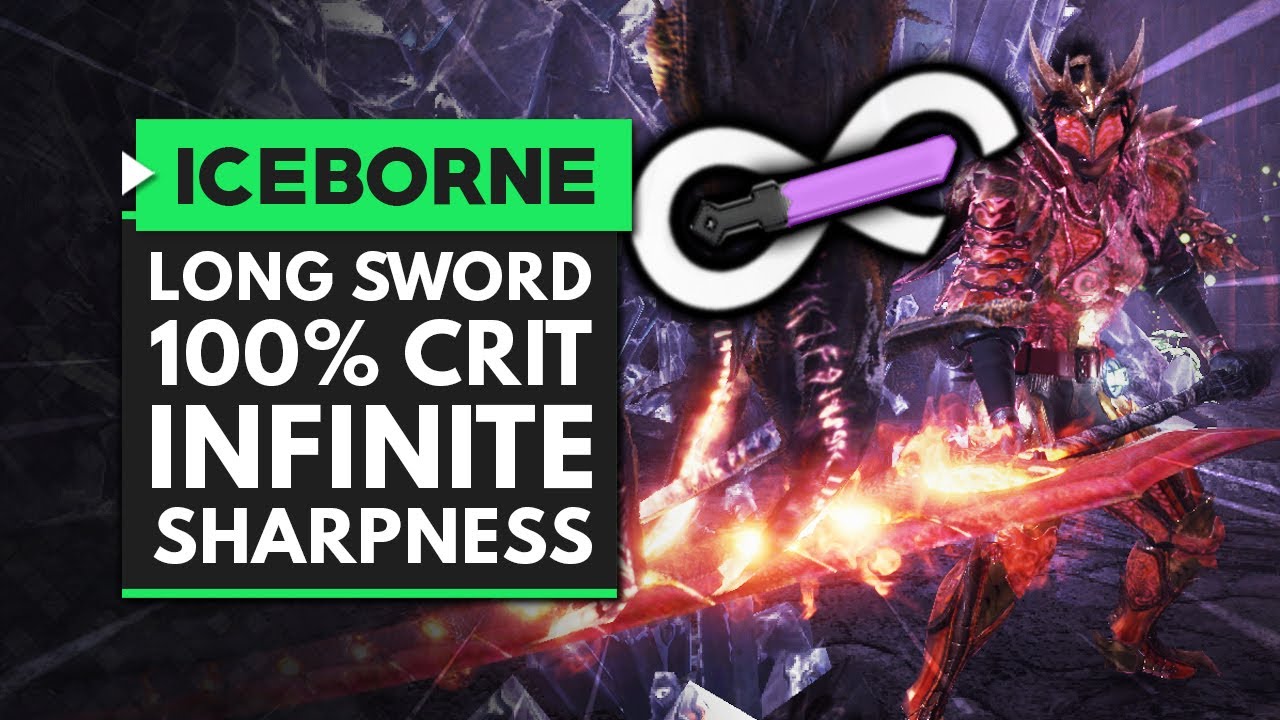 MHW Iceborne | В погоне за Метой — комплект длинных мечей с 100% КРИТОМ и БЕСКОНЕЧНОЙ ОСТРОСТЬЮ