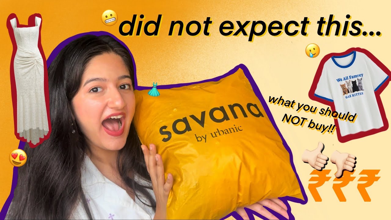I tested clothes from SAVANA by URBANIC │ RS.10,000 HAUL!! │ FAIL/ PASS? WHY? │Jhanvi Bhatia