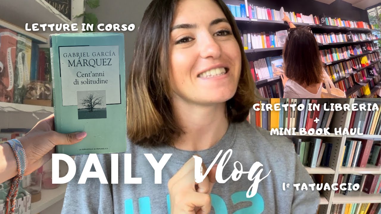 GIRETTO IN LIBRERIA + mini BOOK HAUL📚 | DAILY VLOG 📹📚