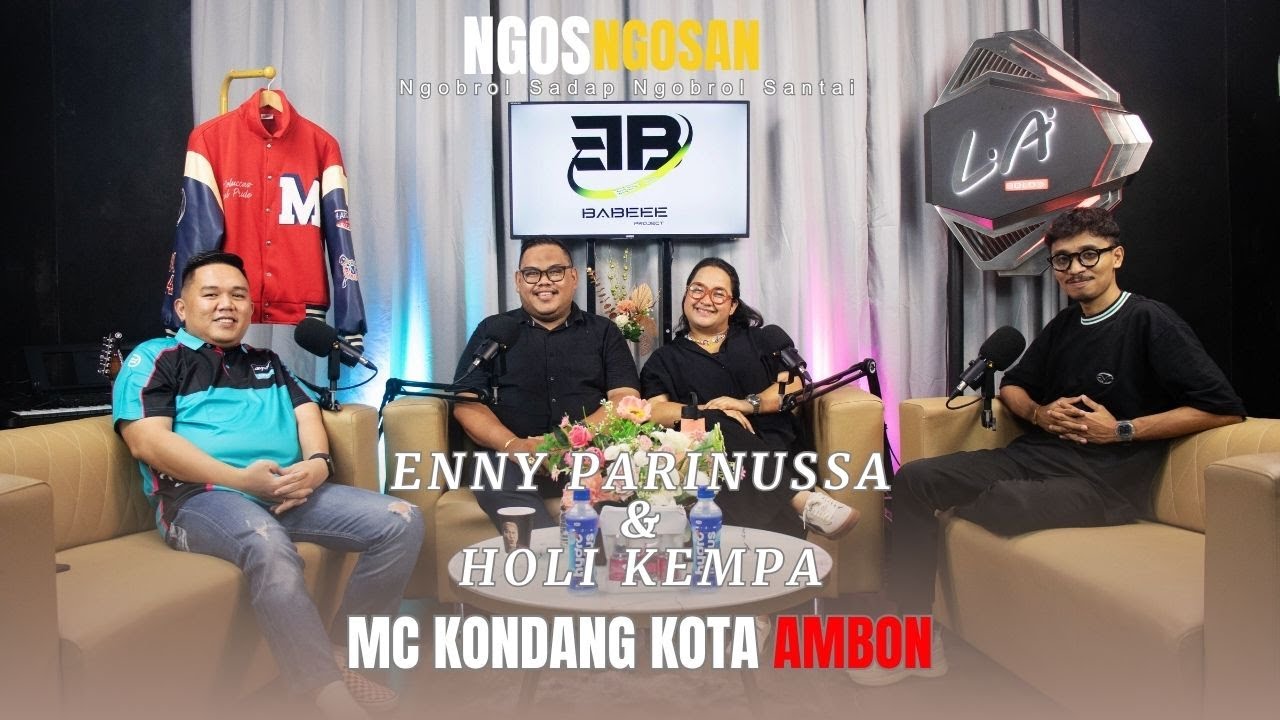 NGOSNGOSAN#29 ENNY PARINUSSA & HOLI KEMPA - MC KONDANG KOTA AMBON