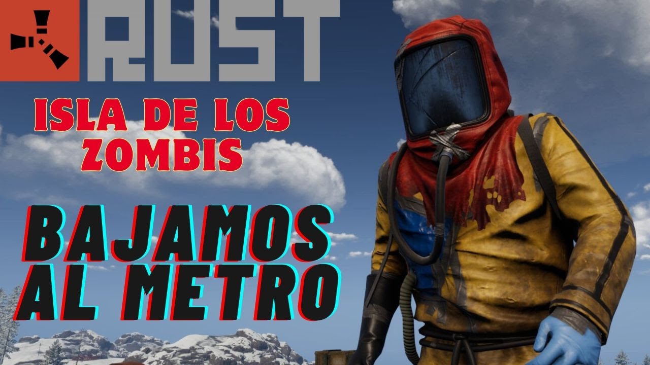 ☢️BAJO AL METRO CON ABEJORRUS🧟‍♂️ | RUST | Gameplay Español #rust #rustgame