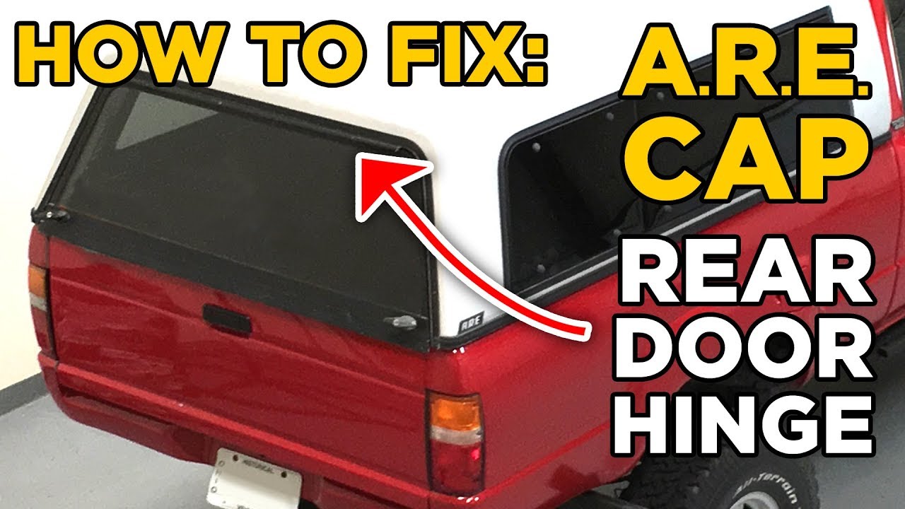 Truck Bed ARE Cap/Topper Rear Door Hinge Repair Fix - Cheap!