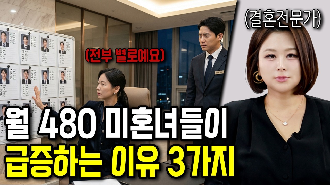 잘 버는 여자들이 오히려 결혼 못하는 진짜 이유