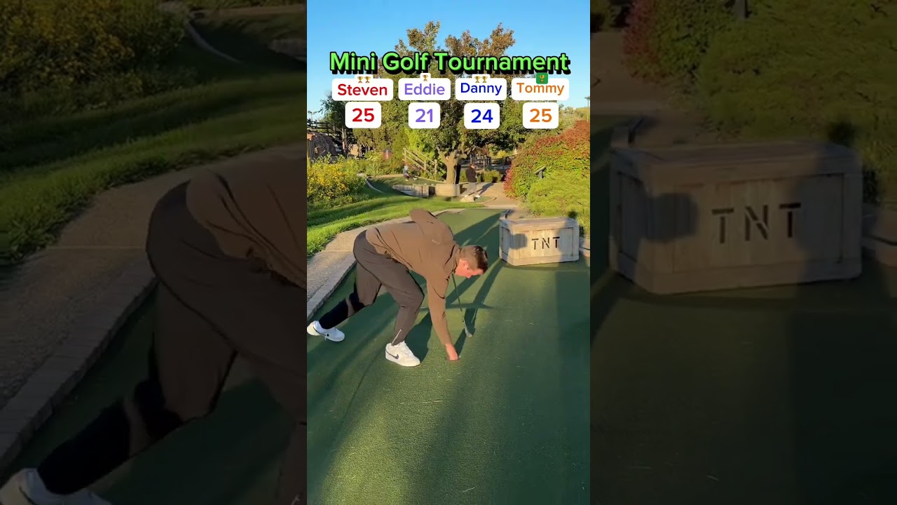 Wild Ending to this Mini Golf Tournament! (CRAZY Tournament) - S2 Tournament #6