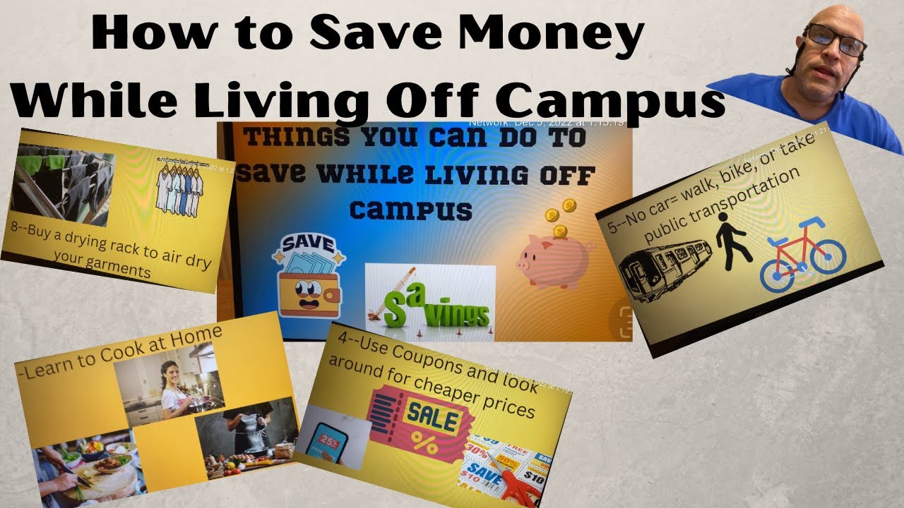 Ways to Save While Living Off Campus