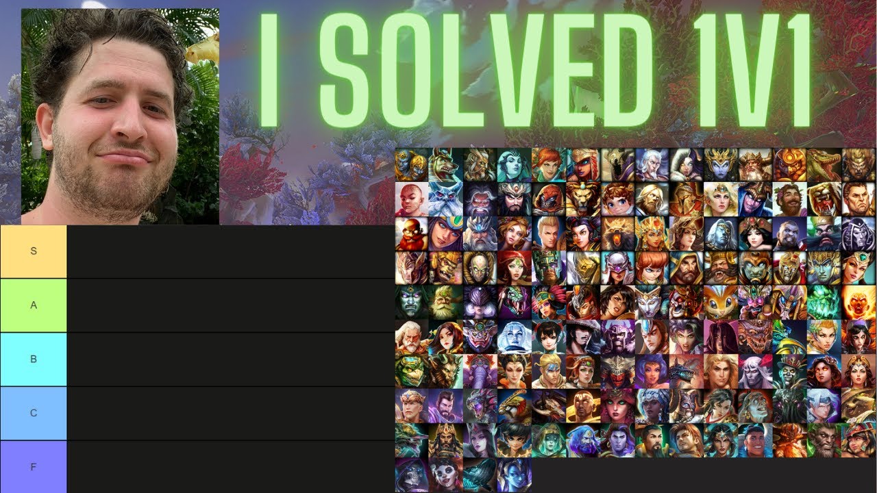 The Ultimate Smite Season 11 duel 1v1 Tierlist