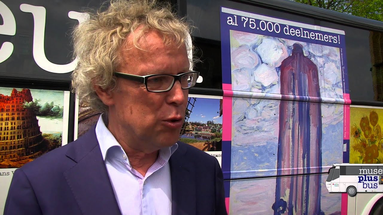 Minister Jet Bussemaker verwelkomt de 75.000ste deelnemer Museum Plus Bus