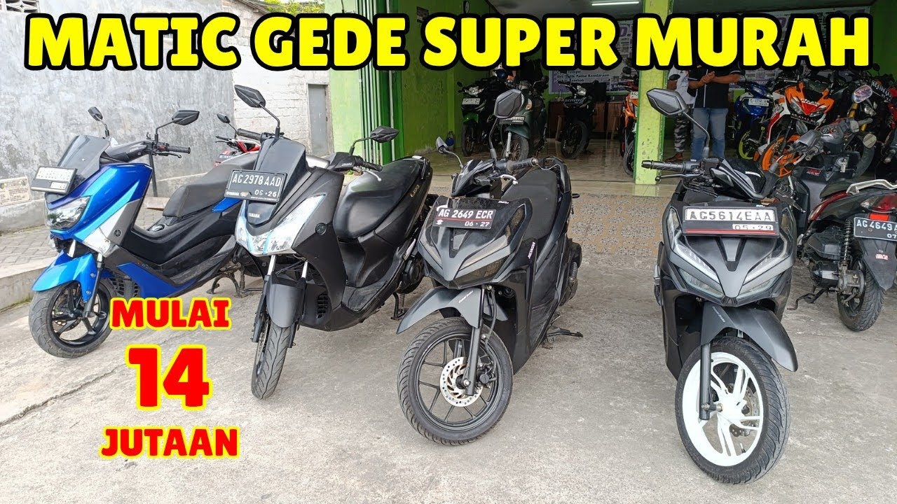 MATIC GEDE SUPER MURAH MULAI 14 JUTAAN SAJA